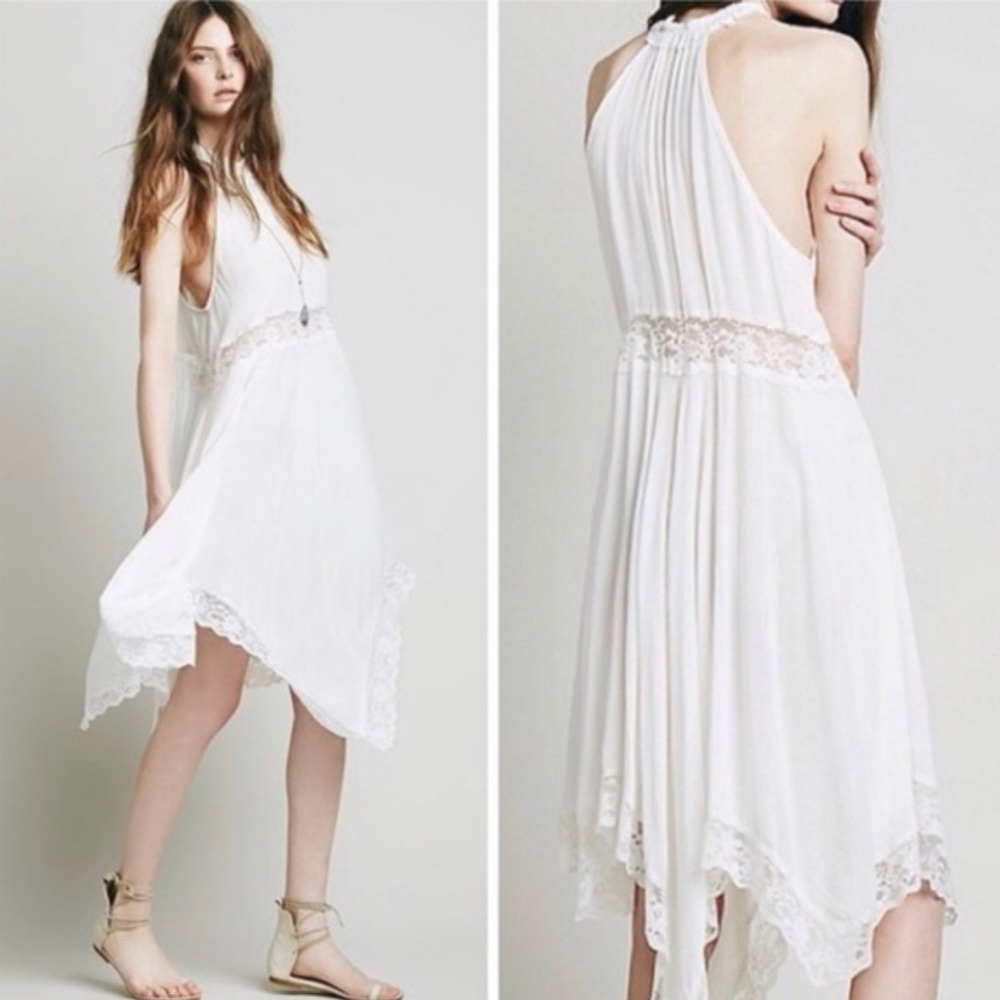 Free People Halter Slip Dress